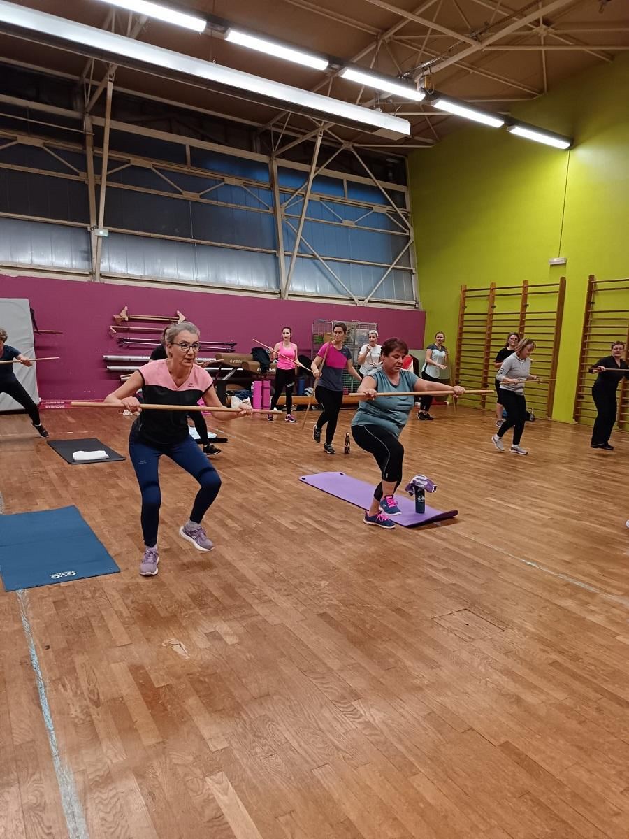 Step au gymnase