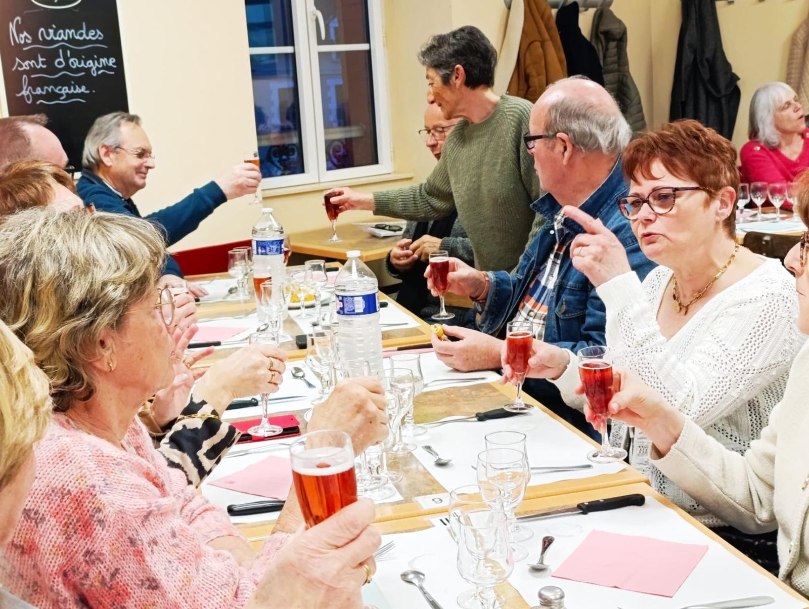 Repas des adhérents à l'Hôtel de l'Ouest, mars 2026