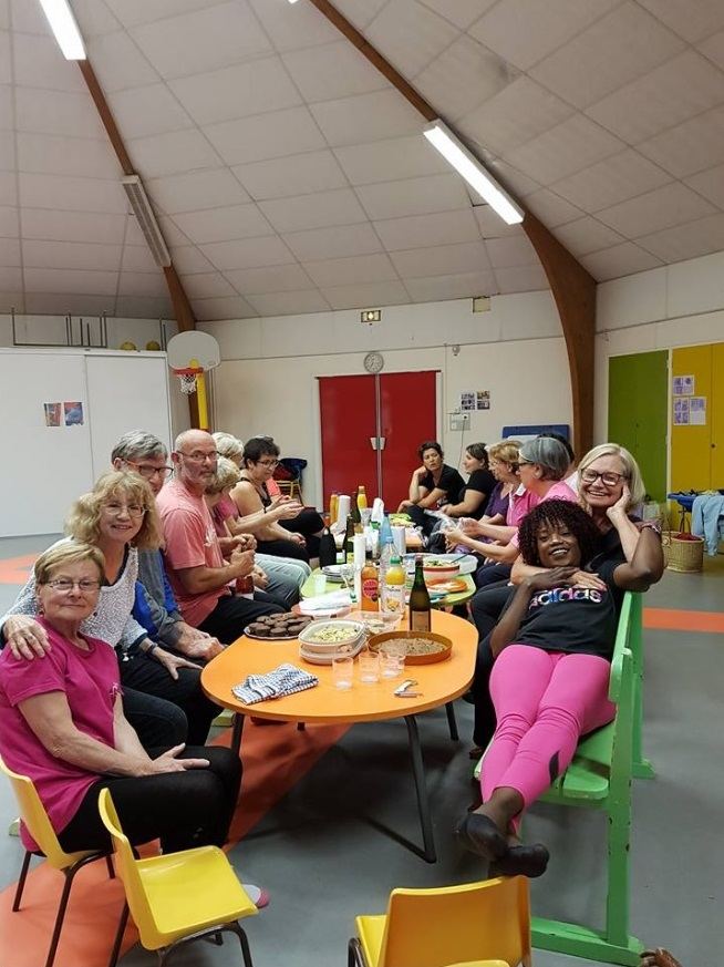 Repas de fin d'année de la gym douce